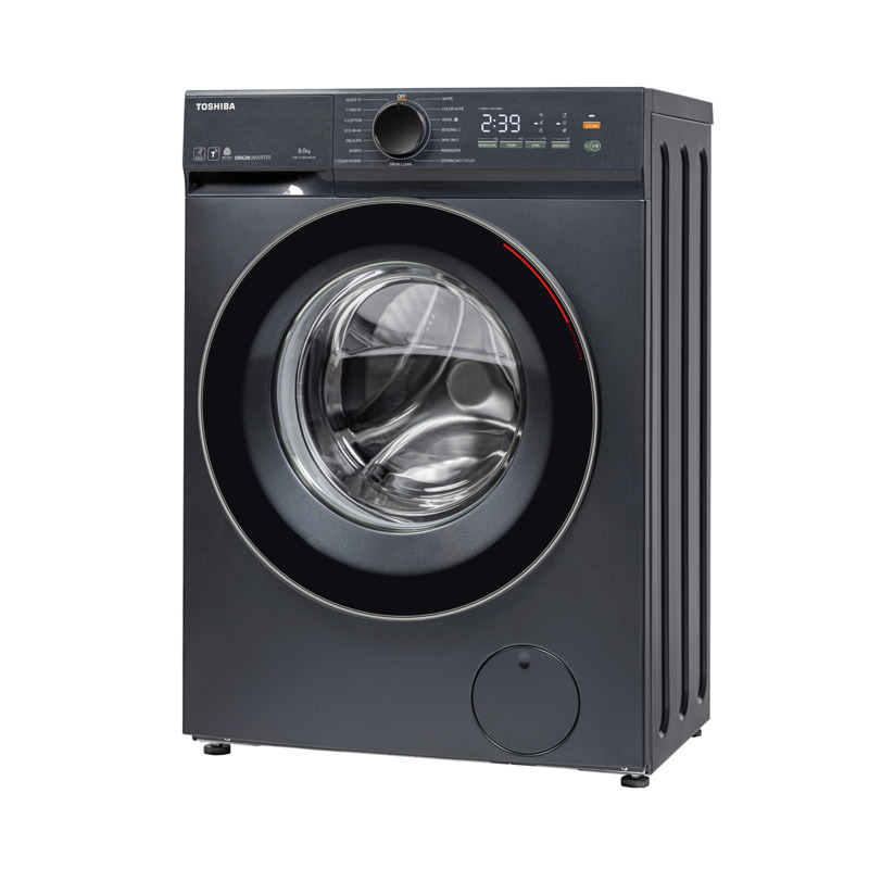 Πλυντήριο ρούχων TW-T21BU90UWBK(MG), 1400 στροφές/λεπτό, 8,00 kg, A,Toshiba